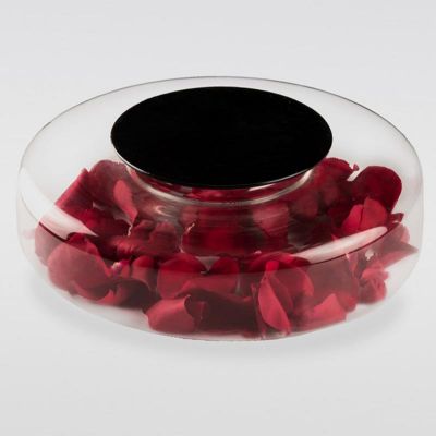 100% Chef Advance Obsidiyen Cam Sunum Tabağı, 17 cm, 3 Adet - 100% Chef