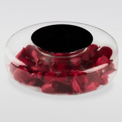 100% Chef Advance Obsidiyen Cam Sunum Tabağı, 17 cm, 3 Adet - 2