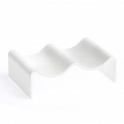 100% Chef Akrilik Dalgalı Sunum Tahtası, 29.5x10x5 cm - 100% Chef