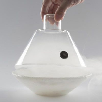 100% Chef Aladin Cover Tajina Valfli Cam Fanus, 18 cm, 6 Adet - 100% Chef