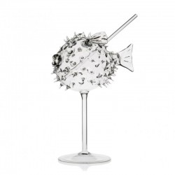 100% Chef Balon Balığı Cam Kupa, 250 ml - 100% Chef