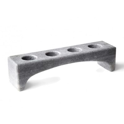 100% Chef Bridge Mermer Sunum Tabağı, 25x6.5x6 cm - 1