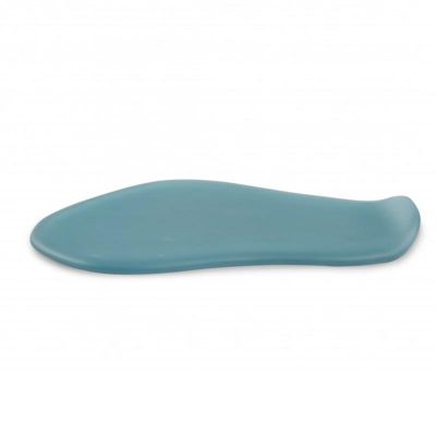 100% Chef Cadaques Cam Tabak, 22 cm, 2 Adet, Mavi - 1