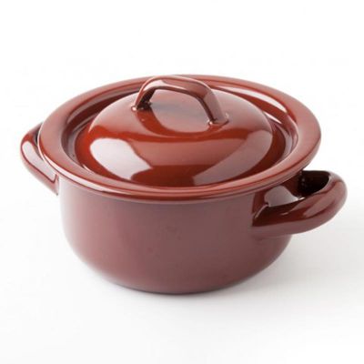 100% Chef Çelik Mini Kapaklı Güveç, 14 cm, 6 Adet - 1