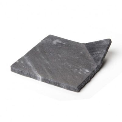 100% Chef Corner Plate Mermer Sunum Tabağı, 20x17 cm - 1