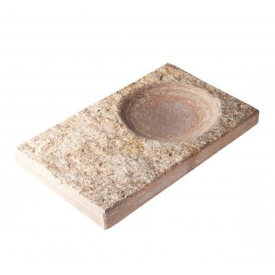 100% Chef Fountain Kuvarsit Sunum Tabağı, 19x11 cm - 1