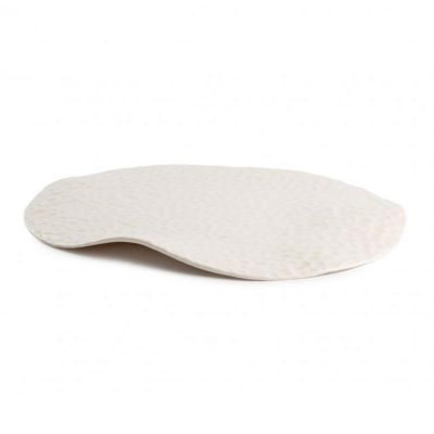 100% Chef Gaudi Porselen Sunum Tabağı, 22x19x1 cm, 3 Adet - 1