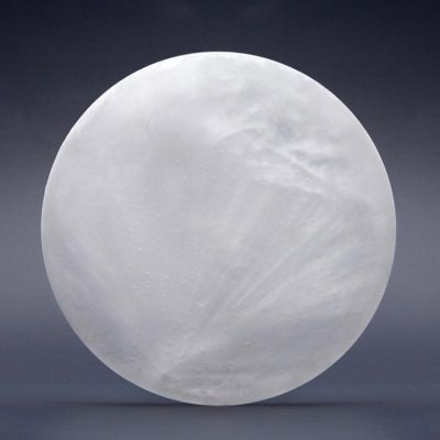 100% Chef Ice Age Cam Sunum Tabağı, 16 cm - 1