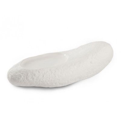 100% Chef Long Rock Porselen Sunum Tabağı, 32x15x10 cm - 1
