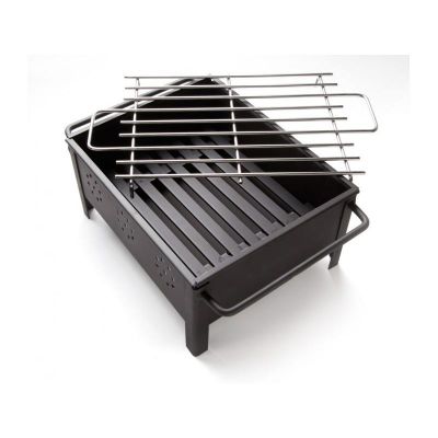 100% Chef Masa Üstü Mini Barbekü, 25x20x13 cm - 2