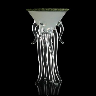 100% Chef Medusa Ayaklı Cam Kupa, 100 ml - 100% Chef