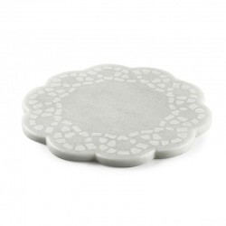 100% Chef Mermer Gravürlü Sunum Tabağı, 20 cm - 1