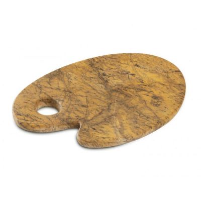 100% Chef Mermer Palet Servis Tabağı, 23x18 cm - 1