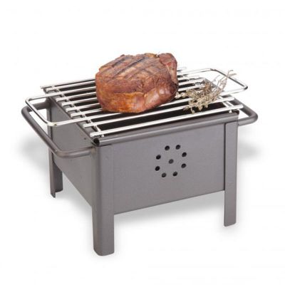 100% Chef Mini Barbekü, 16x16x13 cm - 2