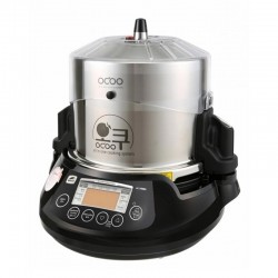 100% Chef Ocoo Pro Otomatik Çift Düdüklü Tencere, 4.5 L, Siyah - 100% Chef