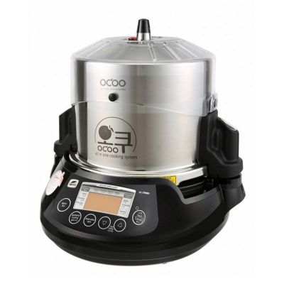 100% Chef Ocoo Pro Otomatik Çift Düdüklü Tencere, 4.5 L, Siyah - 100% Chef
