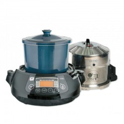 100% Chef Ocoo Pro Otomatik Çift Düdüklü Tencere, 4.5 L, Siyah - 100% Chef (1)