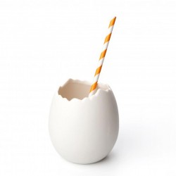 100% Chef Ostrich Egg Porselen Sunum Kasesi, 350 ml, 2 Adet - 100% Chef