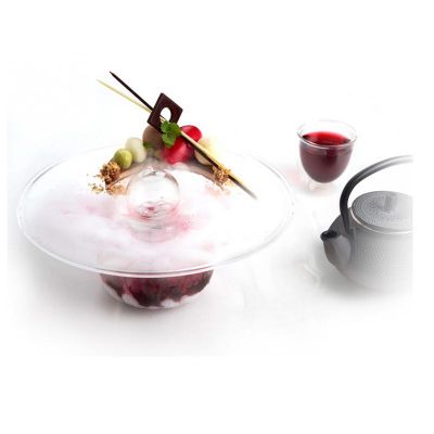 100% Chef Ovni Cam Sunum Tabağı, 350 ml, 23x15 cm - 1