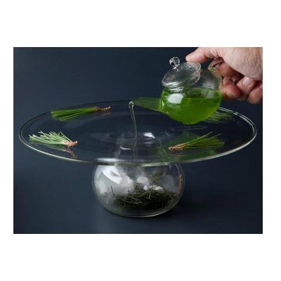 100% Chef Ovni Cam Sunum Tabağı, 350 ml, 23x15 cm - 3