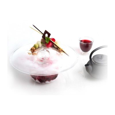 100% Chef Ovni Cam Sunum Tabağı, 500 ml, 28x15 cm - 1