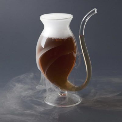 100% Chef Pipetli Cam Kedi Bardağı, 350 ml - 100% Chef