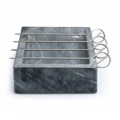 100% Chef Robata Mermer Barbekü, 25x16x6 cm - 2