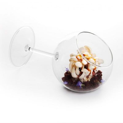 100% Chef Siesta Cam Sunum Bardağı, 350 ml - 100% Chef