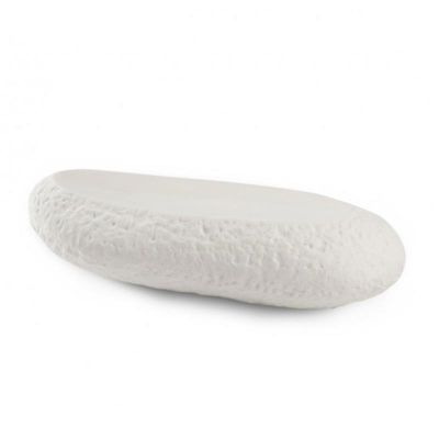 100% Chef Small Rock Porselen Sunum Tabağı, 22x10x6 cm - 1