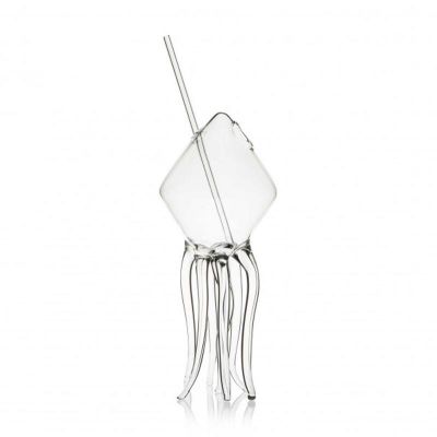 100% Chef Squid Ayaklı Cam Kupa, 280 ml - 1