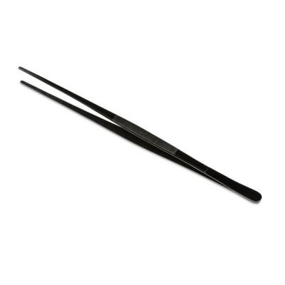 100% Chef Titanyum Dekor Şef Cımbızı, 30 cm, Siyah - 1