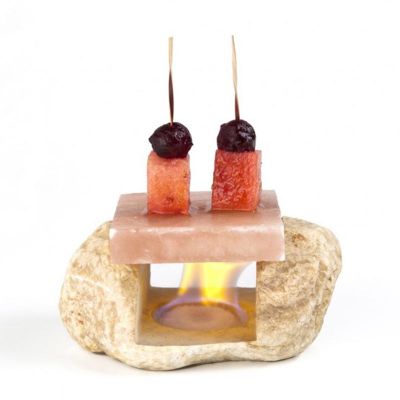 100% Chef Tuz Blok Sunum Tabağı, 14x10 cm - 2