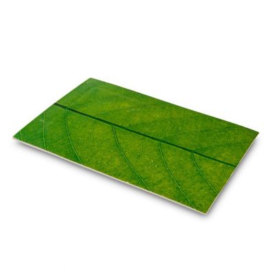100% Chef Yaprak Baskılı Porselen Sunum Tabağı, 30x21 cm - 1