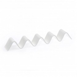 100% Chef Acrylic 4-Piece Taco Presentation Plate, 35.5x6x4.5 cm - 1