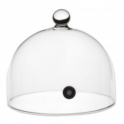 100% Chef Aladin Cover Glass Fan with Valve, 14 cm, 6 pieces - 1