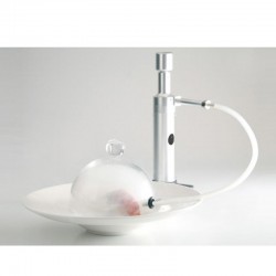 100% Chef Aladin Cover Glass Fan with Valve, 14 cm, 6 pieces - 3