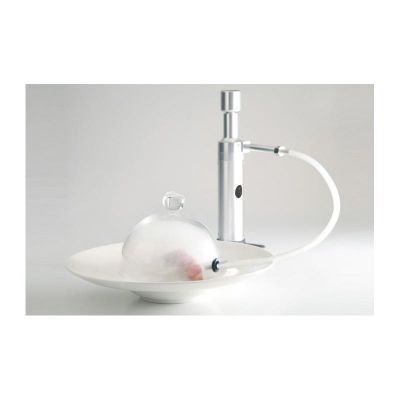 100% Chef Aladin Cover Glass Fan with Valve, 14 cm - 100% Chef