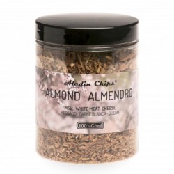 100% Chef Aladin Smoking Shavings, Almond Wood, 80 gr - 100% Chef