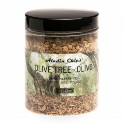 100% Chef Aladin Smoking Shavings, Olive Wood, 80 gr - 100% Chef