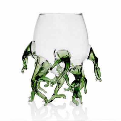 100% Chef Algas Standing Glass Mug, 250 ml, Green - 100% Chef