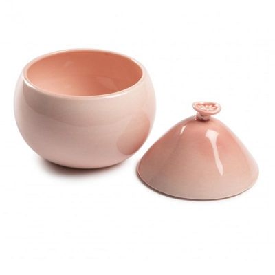 100% Chef Balloon Porcelain Presentation Bowl with Lid, 15x14 cm - 100% Chef