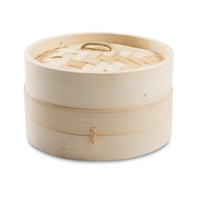 100% Chef Bamboo Steamer, 15x9 cm - 100% Chef