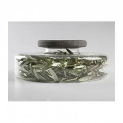 100% Chef Black Moon Advance Мраморная презентационная тарелка, 17 см, черная - 3