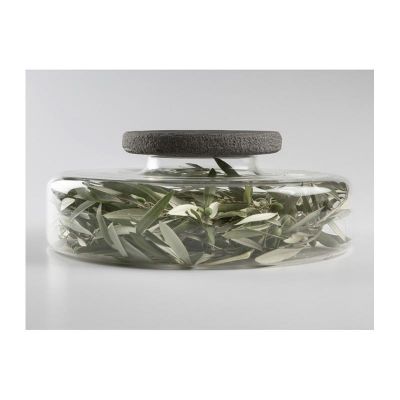 100% Chef Black Moon Advance Мраморная презентационная тарелка, 17 см, черная - 100% Chef