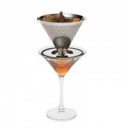 100% Chef مصفاة مضفرة، فولاذ، 12 × 9 سم - 100% Chef (1)