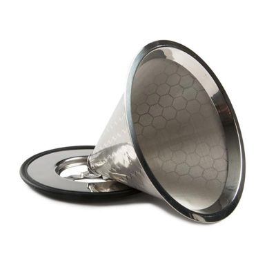 100% Chef Braided Strainer, Steel, 12x9 cm - 100% Chef