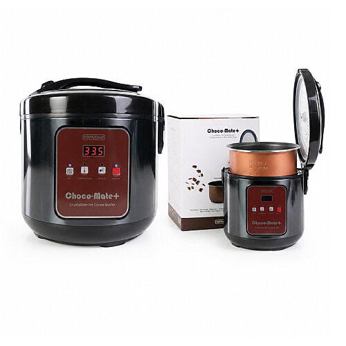 100% Chef Choco-Mate+ İkili Kakao Yağı Temperleme Seti, 2x5 L - 1