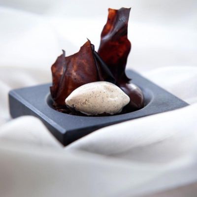 100% Chef Сервировочная тарелка Колизей мраморная, 10x10 см - 100% Chef