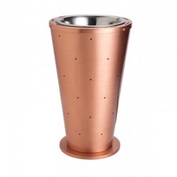 100% Chef Cool Bar Glass Cooler, Copper - 1