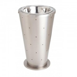 100% Chef Cool Bar Glass Cooler, Silver - 100% Chef